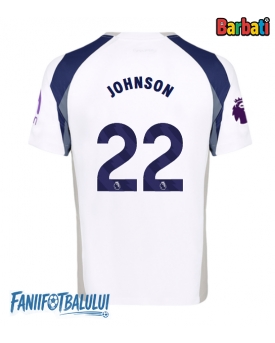 Tottenham Hotspur Brennan Johnson #22 Tricou Fotbal Replică 2025-26 Barbati Acasa